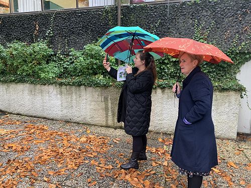 Old Girl Ms Skye Duncan and Mrs Parks