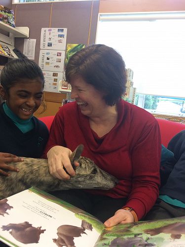 Amanda Simpson + Zola - Library Manager May 2017