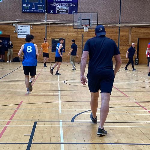OBHS Prefects v Staff Basketball
