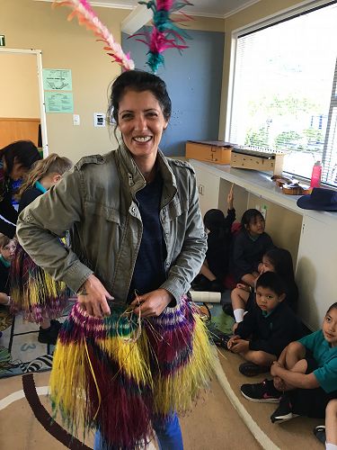 Staff dancing. Go Shah!