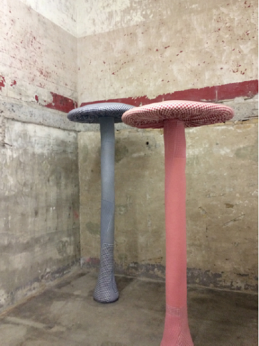 Cosima von Bonin's Yang (Nr. 38) and Ying (Nr.37), 2002