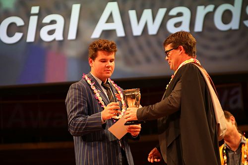 THE MCGURK FAMILY CUP FOR PROXIME ACCESSIT - RUNNER UP TO DUX - Nathan Bruce