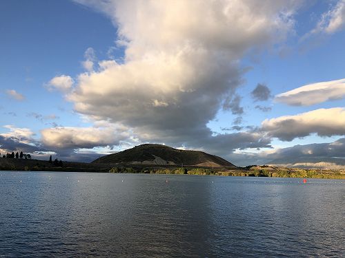 Beautiful evening at Lake Ruataniwha