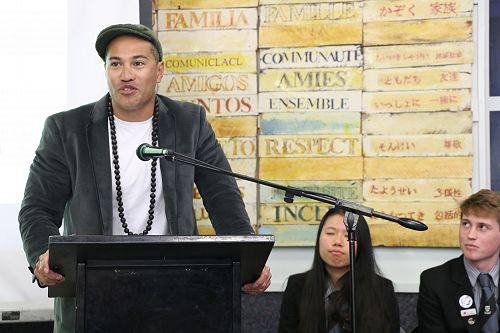 Jason Tiatia - our guest speaker for the evening