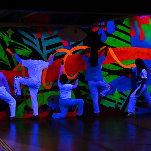 Phoebe Hazard, Alistair Gorton, Faith Bautista, Slade Clarke, and Rangimarie
Te’evale-Hunt