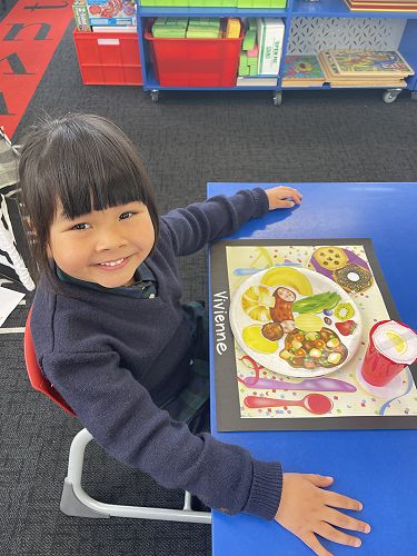 Vivienne's delicious dish.