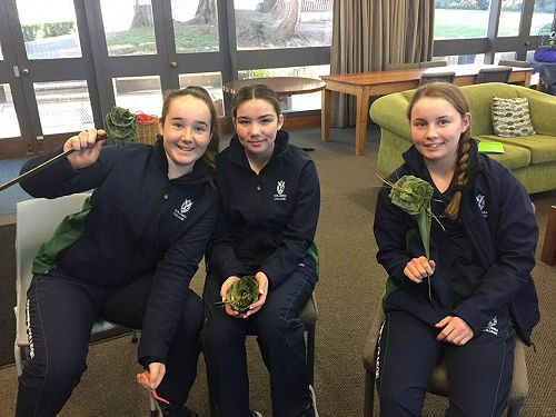 Kayla Millar, Aliyah O'Neill McLennan and Millie Scott