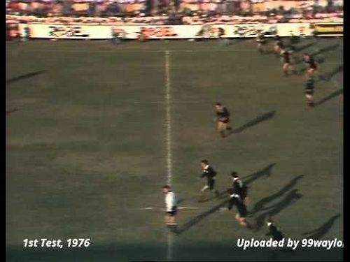 Video: LYN JAFFRAY TRY vs. SOUTH AFRICA 1976
