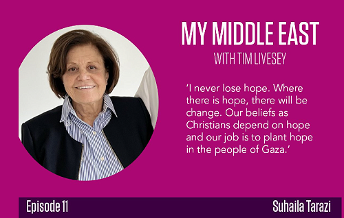 Suhaila Tarazi is the Director of Al Ahli Anglican Hospital in Gaza City.