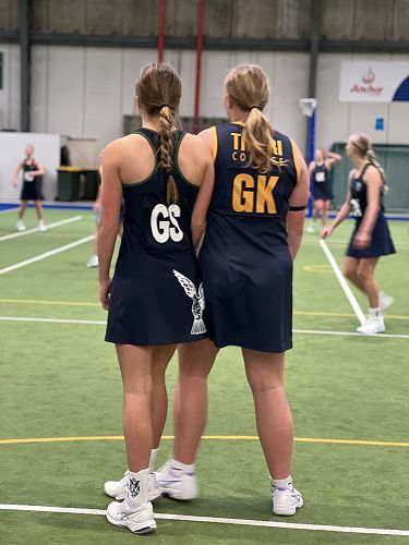 Always a tussle in the goal circle