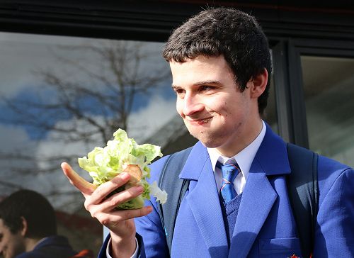 Lettuce Eating - Aaron