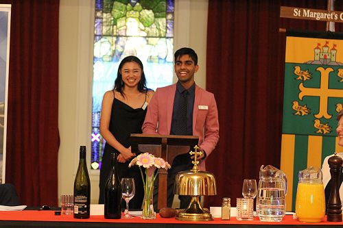 Rose Wu and Ashish Yadav (College Leaders)