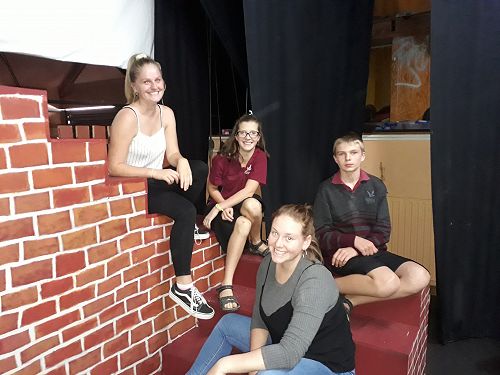 Some members from the backstage crew.