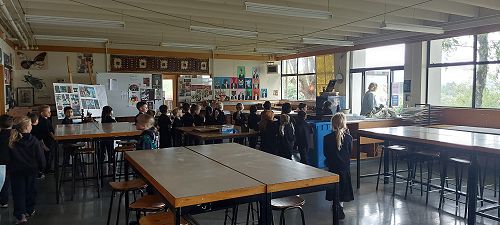 Exploring the art room