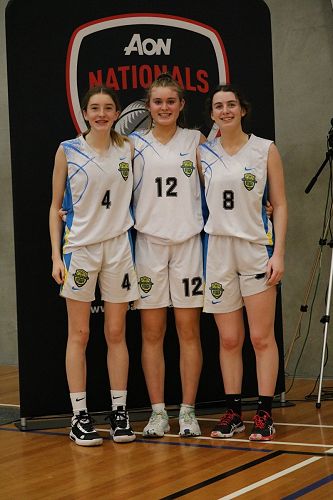 Alexa Duff, Brenna Lyons, and Ryan Dailey