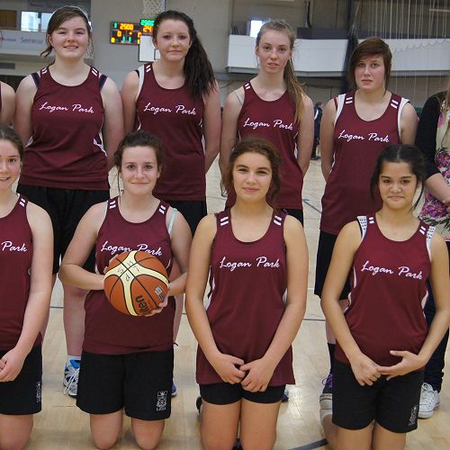 Junior A Girls Basketball team