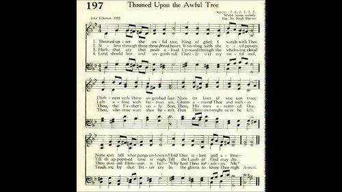 Video: Throned Upon the Awful Tree (Arfon)