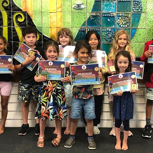 Our Principal's Award winners from last week's mid term assembly