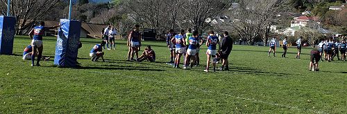 Rugby 1st XV Moascar Cup Challenge - STC vs Nelson  - at the final whistle