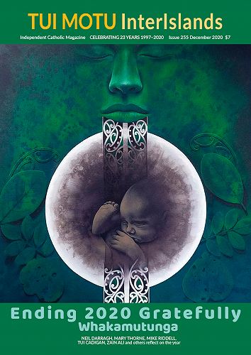 Cover Issue 255 December 2020. Painting: Embrace (Rua) by Theresa Reihana © Used with permission www.maoriartist.com