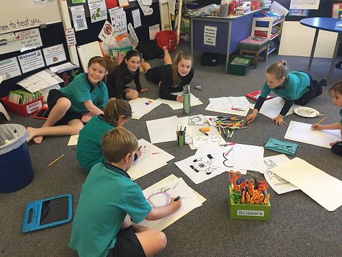 Mini White boards with Mrs Duff