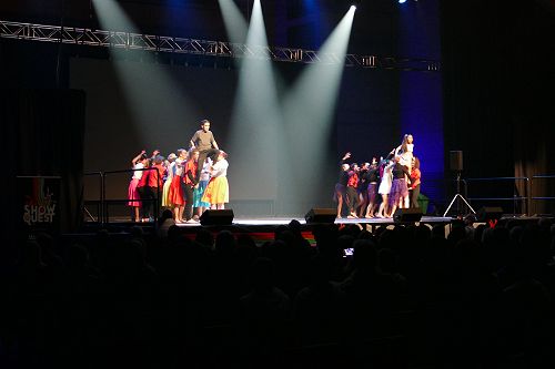 Nayland College Showquest 2018 team in action