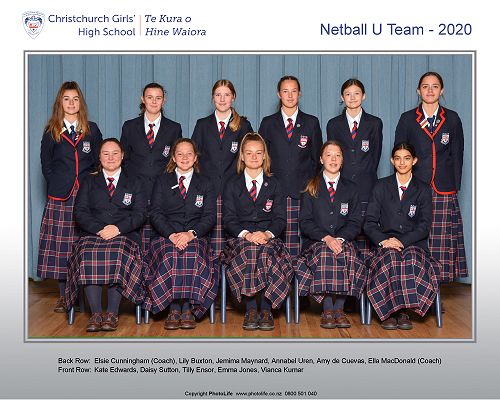 Netball U Team 2020