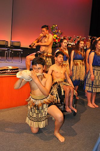 Riccarton High School Kapahaka.