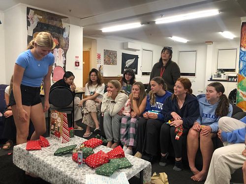 Christmas Fun in Davis House