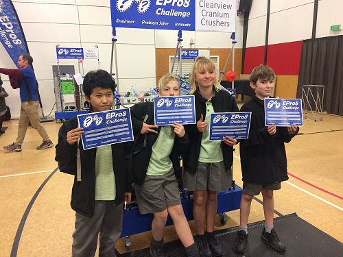 Winners! Our Second Equal placing Cranium Crushers!