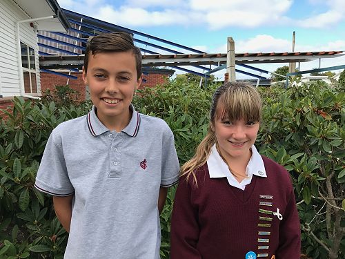 Kieran Inwood and Louise Hamilton