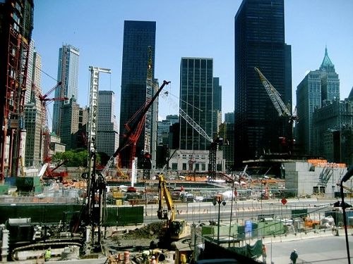 Rebuilding, Ground Zero.