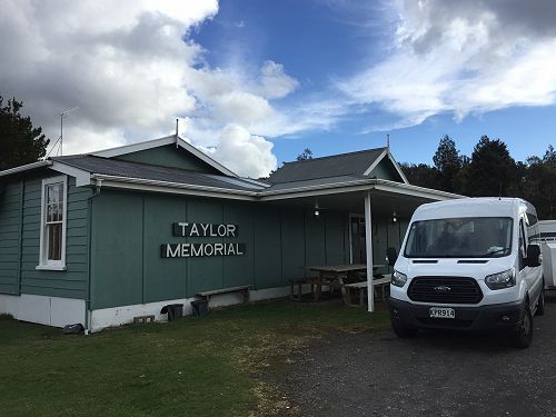 Ski accomodation at the Taylor Memorial Hall. 