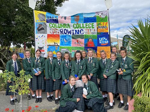 Ready for the school parade