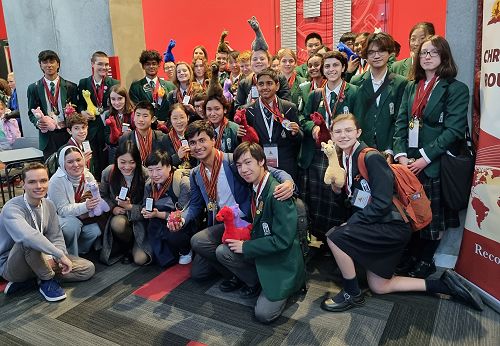 The Burnside High School World Scholars Cup Team
