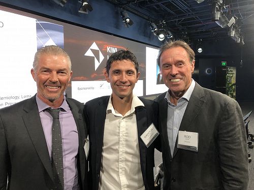 Kiwis Can Fly - LA conference at Google YouTube Spruce Goose, November 2019. With keynote speakers Chris Lewis (1983 Wimbledon Finalist),  Xaviour Walker, and Rod Dixon (Olympic Medalist and NYC marathon winner)