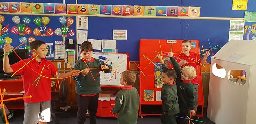 Team Awa and Wairere Buddy Class