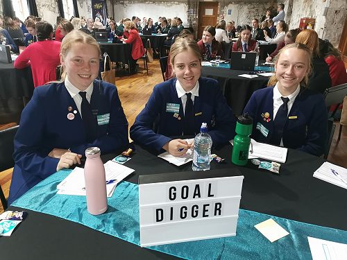 Libby O'Connor, Kate Poulter and Gemma Davidson