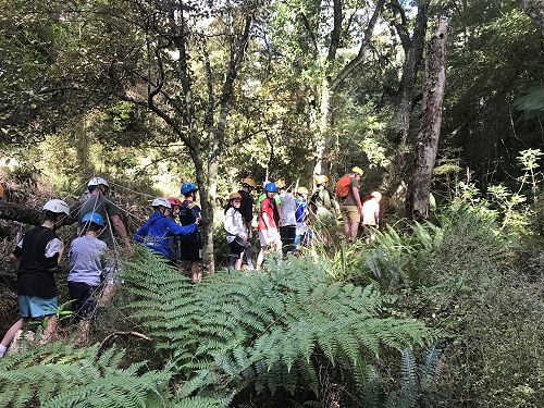 Adventures at Year 7 Camp survival. 