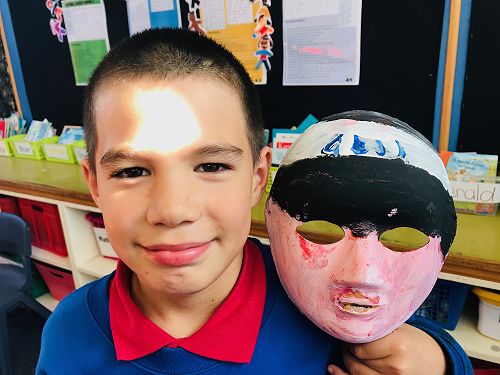 Team Harakeke Mask Making