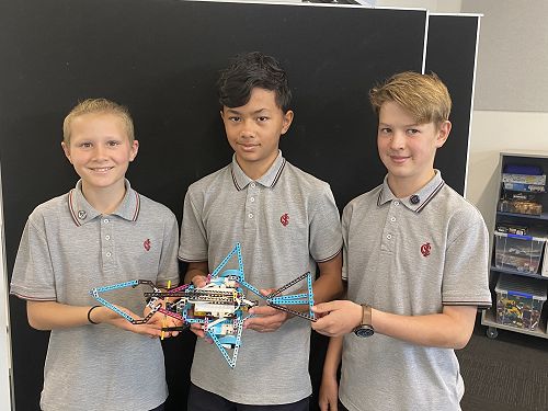 Third in the school Sumo Robot Championships
