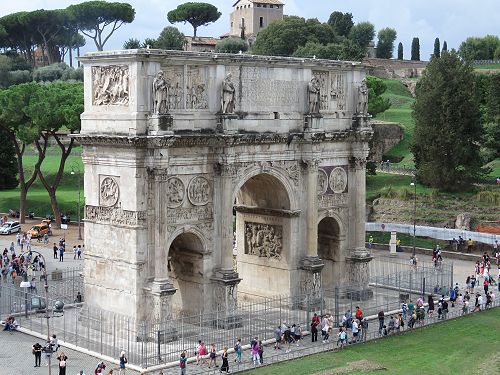 Arc of Constantine, Rome.