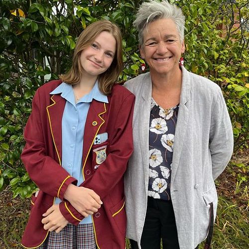 Sarah Lawrence and Year 13 Dean Sally Betts