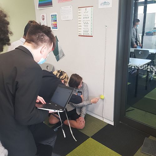 Investigating bivariate relationship between ball drop and bounce height.