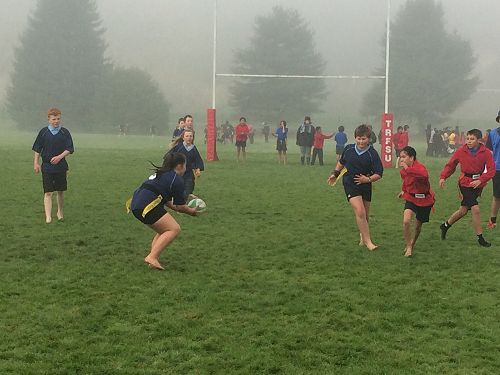 Great catch! Our Senior team at Inter-schools Touch Tournament