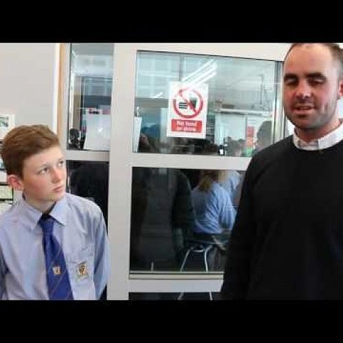 Video: STC - Calum Murdoch (yr8) interviews Tim Muir