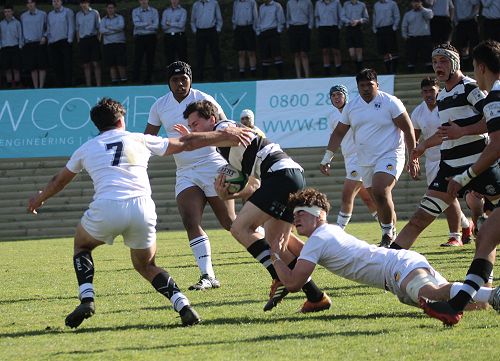1st XV vs New Plymouth Boys' High School