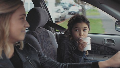 'Hot Chocolate' with Margaret  Sydenham as Maddie, Chihiro Smithies as Nina, written and directed by Dunedin's David Hay.