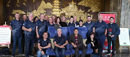 The Tour Party after a lunch graciously hosted by a valued client.