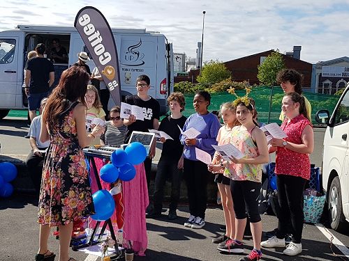 Kavanagh Choir at Otago Farmers' Market 2017